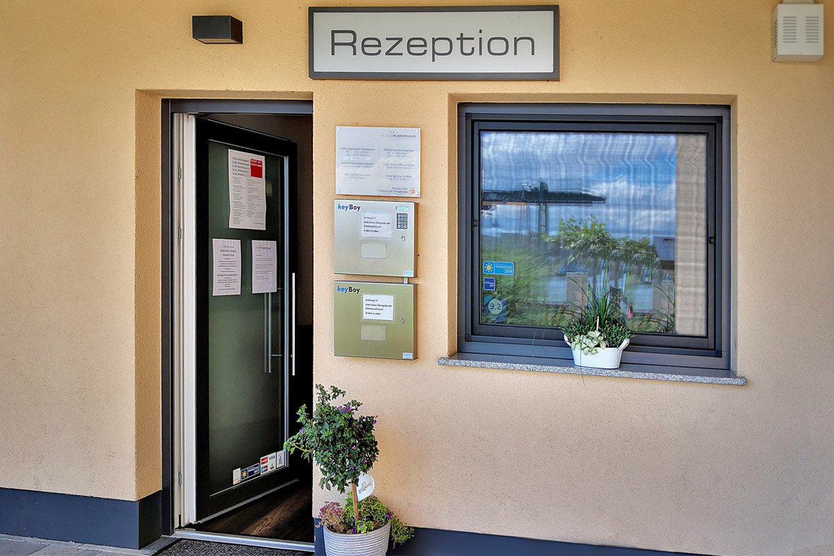 Zugang zur Rezeption