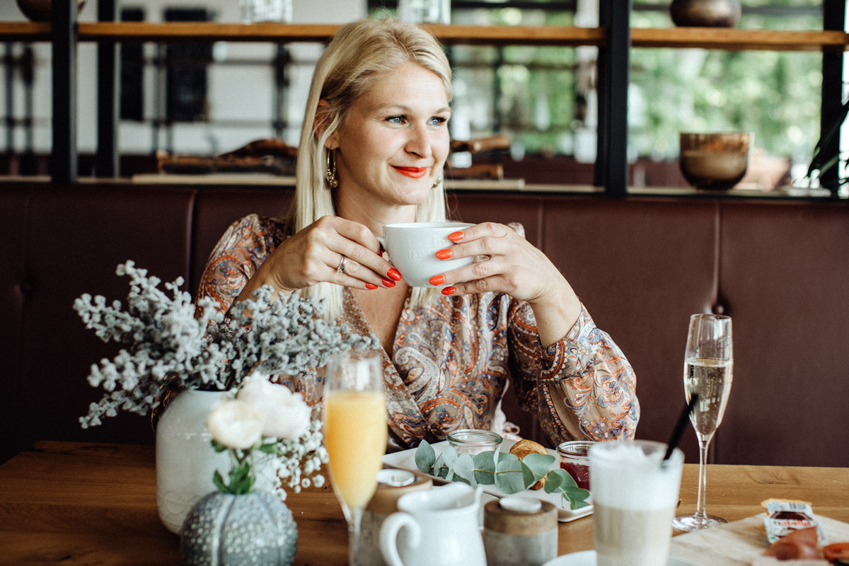 Frühstück im Restaurant